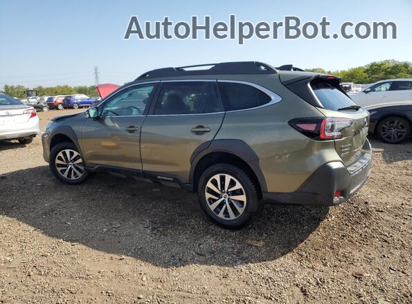 4S4BTAFC7R3138097 2024 SUBARU OUTBACK Зеленый Задняя левая четверть