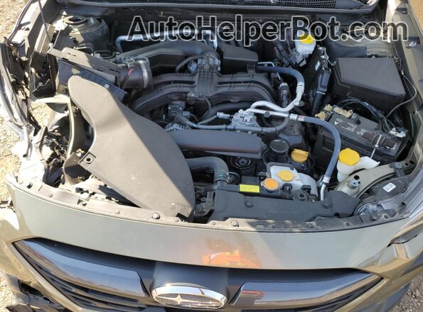 4S4BTAFC7R3138097 2024 SUBARU OUTBACK Зеленый Вид подкапотного пространства