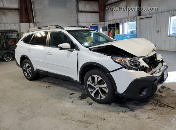 4S4BTAMC3M3184151 2021 SUBARU OUTBACK Белый Передняя правая четверть