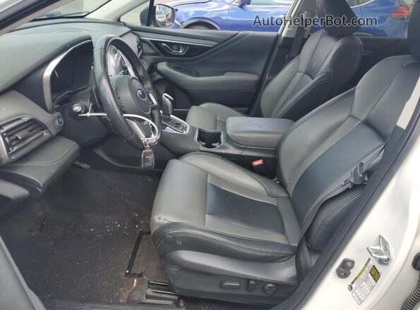 4S4BTGLD8M3134990 2021 SUBARU OUTBACK Белый Вид салона спереди