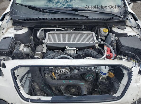 4S4BTGLD8M3134990 2021 SUBARU OUTBACK Белый Вид задней части салона