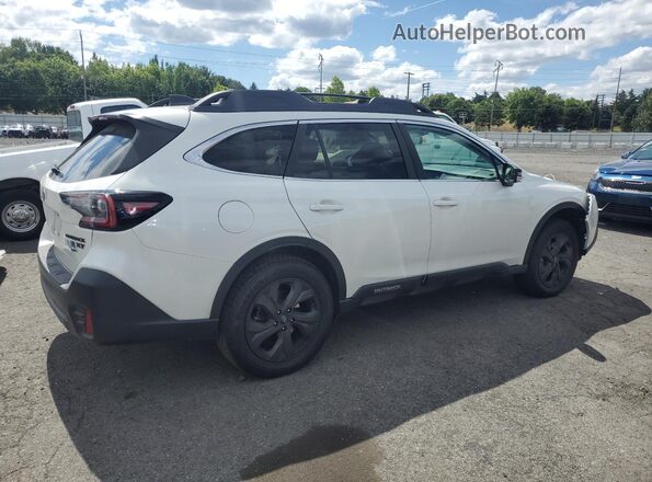 4S4BTGLD8M3134990 2021 SUBARU OUTBACK Белый Задняя правая четверть