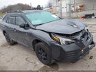 2022 Subaru Outback Wilderness Gray vin: 4S4BTGUD3N3207036