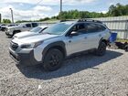 2022 Subaru Outback Wilderness Серебряный vin: 4S4BTGUD5N3119976
