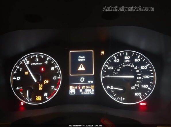4S4WMAUD1R3455593 2024 SUBARU ASCENT White უკანა სავარძლების ხედი