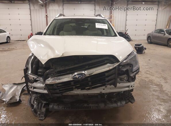 4S4WMAUD1R3455593 2024 SUBARU ASCENT White ხელსაწყოთა პანელის ხედი