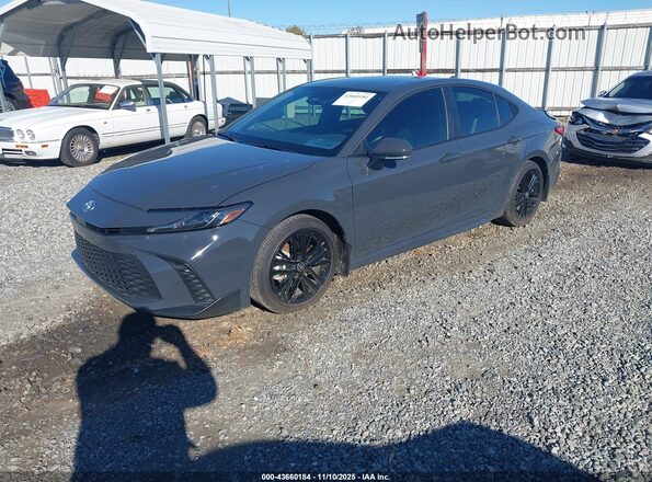 4T1DAACK1SU166147 2025 TOYOTA CAMRY Gray Передня ліва чверть