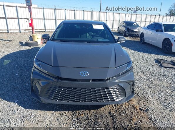 4T1DAACK1SU166147 2025 TOYOTA CAMRY Gray Вид щитка приладів