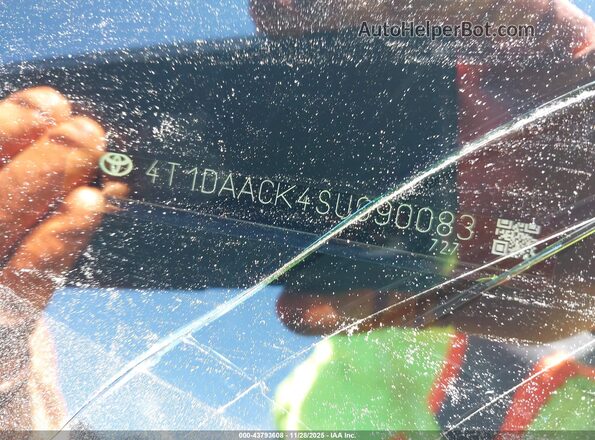 4T1DAACK4SU090083 2025 TOYOTA LE Серый Вид подкапотного пространства