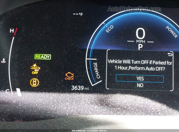 4T1DAACK8SU160524 2025 TOYOTA LE Серый 