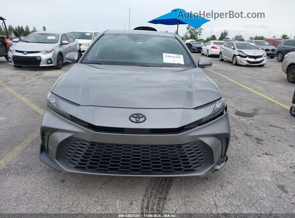 4T1DAACK9TU663027 2026 TOYOTA CAMRY Gray ხელსაწყოთა პანელის ხედი