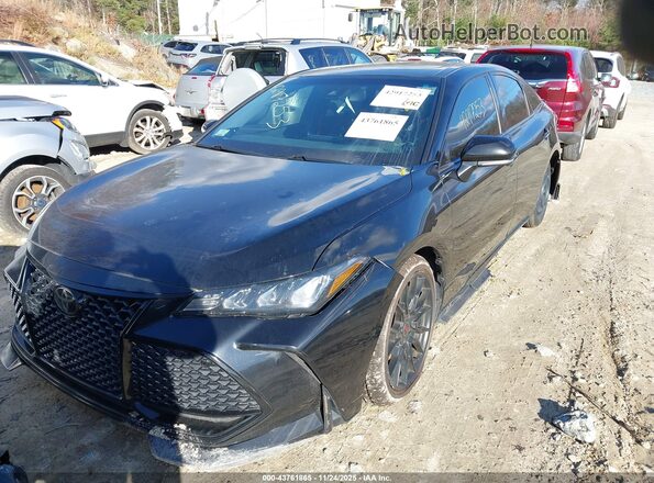 4T1FZ1FB5LU044017 2020 TOYOTA AVALON Черный Передняя левая четверть