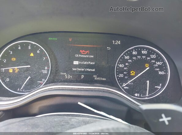 4T1FZ1FB5LU044017 2020 TOYOTA AVALON Черный Вид задних сидений