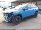 2023 Toyota Rav4 Hybrid Xse Синий vin: 4T3E6RFV1PU138518