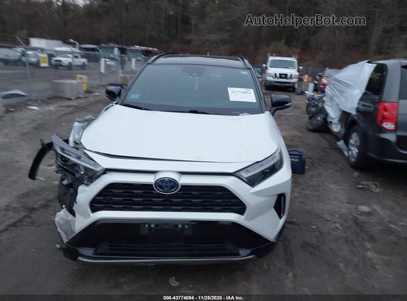 4T3E6RFV2RU140846 2024 TOYOTA RAV4 HYBRID Белый Вид панели приборов