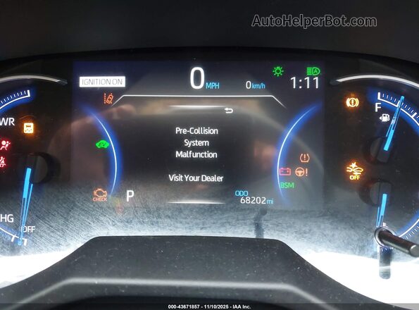 4T3E6RFV4MU047609 2021 TOYOTA RAV4 HYBRID Белый Вид задних сидений