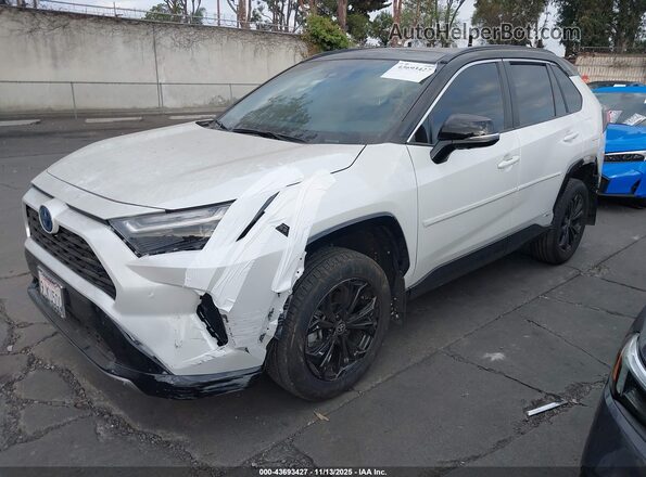 4T3E6RFV4PU139341 2023 TOYOTA RAV4 HYBRID White Przód lewy