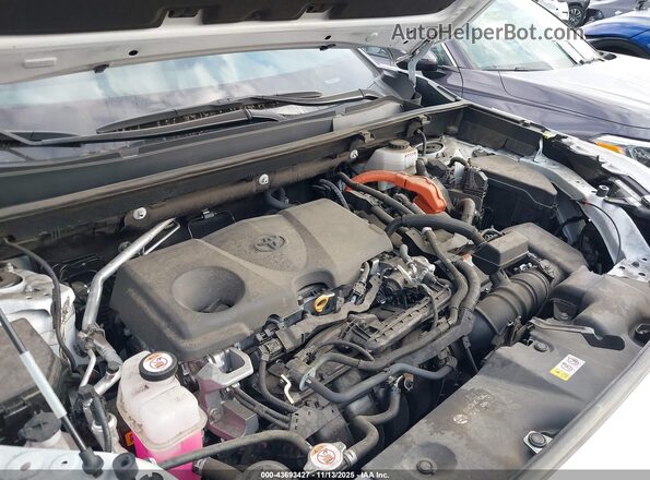 4T3E6RFV4PU139341 2023 TOYOTA RAV4 HYBRID White Widok z tyłu