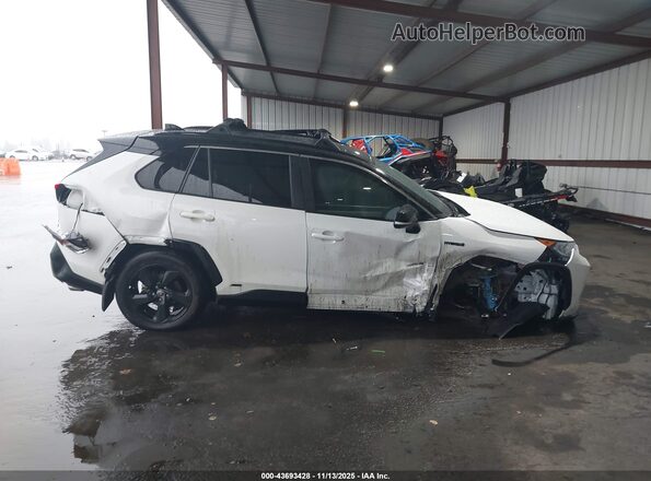 4T3E6RFV5MU063091 2021 TOYOTA RAV4 HYBRID Белый Вид щитка приборов