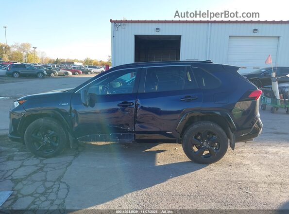 4T3E6RFV9MU027422 2021 TOYOTA RAV4 HYBRID Синий Панорамный вид салона 360°