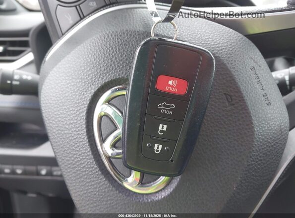 4T3E6RFV9MU027422 2021 TOYOTA RAV4 HYBRID Синий Вид панели приборов