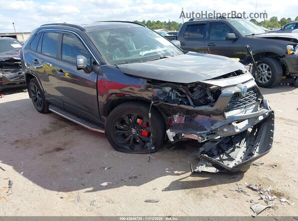 4T3T6RFV3NU072218 2022 TOYOTA RAV4 HYBRID Gray Przód prawy