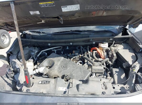 4T3T6RFV3NU072218 2022 TOYOTA RAV4 HYBRID Gray Widok z tyłu