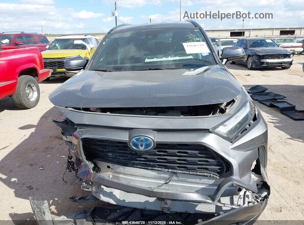 4T3T6RFV3NU072218 2022 TOYOTA RAV4 HYBRID Gray Widok zestawu wskaźników