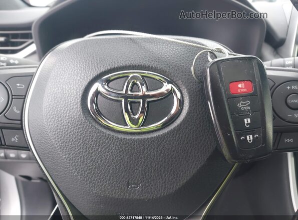 4T3T6RFV6NU079129 2022 TOYOTA RAV4 HYBRID Серебряный Вид панели приборов