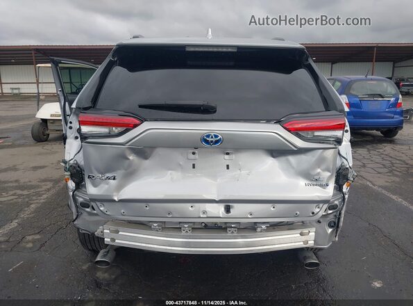 4T3T6RFV6NU079129 2022 TOYOTA RAV4 HYBRID Серебряный Вид спереди