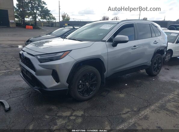 4T3T6RFV6NU079129 2022 TOYOTA RAV4 HYBRID Серебряный Передняя левая четверть