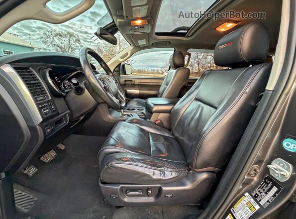 5TDEY5B10MS182254 2021 TOYOTA SEQUOIA Gray 360 interior view