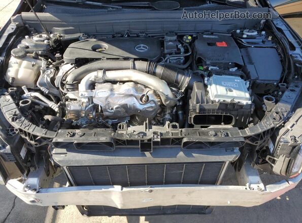 W1N4M4HB1SW389128 2025 MERCEDES-BENZ GLB-CLASS Black Widok naklejki z numerem VIN