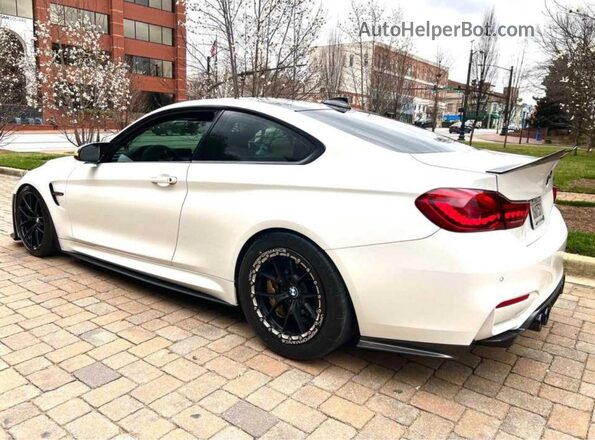 WBS3S7C01LAH85070 2020 BMW M4 White Передня права чверть