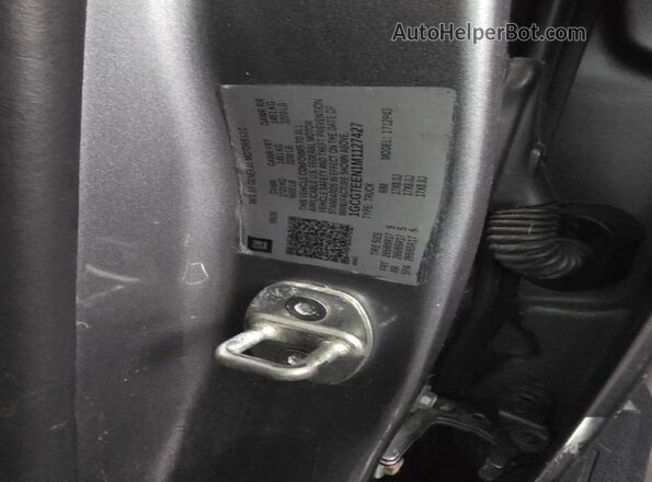 1GCGTEEN1M1127427 2021 CHEVROLET COLORADO Серый Вид задней части салона