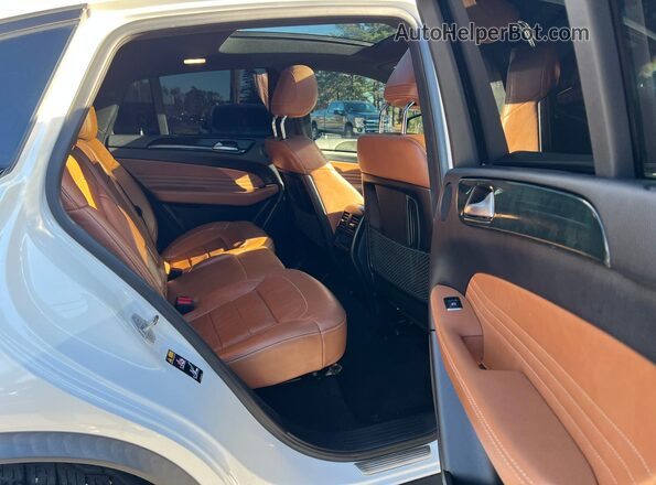 4JGED6EB1KA141725 2019 MERCEDES-BENZ GLE Белый Вид салона спереди