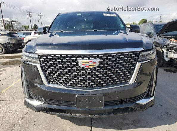 1GYS3KKL5MR386798 2021 CADILLAC ESCALADE Черный Вид сзади