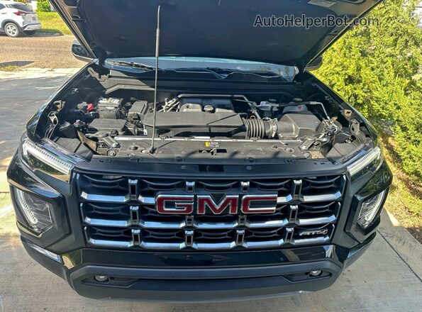 1GTP6DEK5P1266181 2023 GMC CANYON Черный Вид панели приборов
