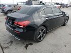 2021 Mercedes-benz A 220 Черный vin: W1K3G4EBXMJ290697