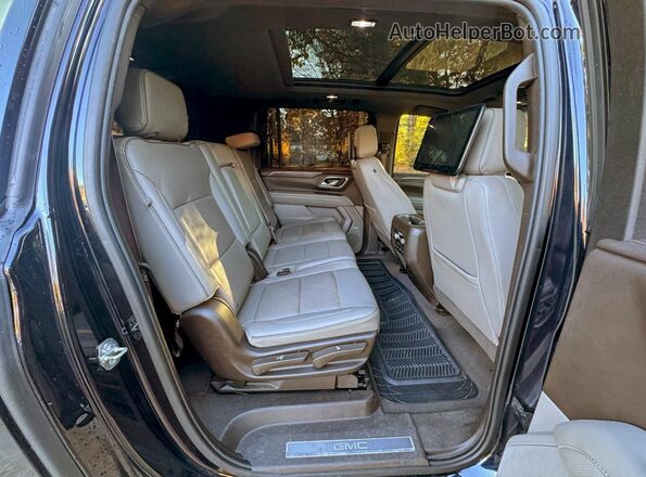 1GKS2GKD1MR310983 2021 GMC YUKON Black წინა სალონის ხედი
