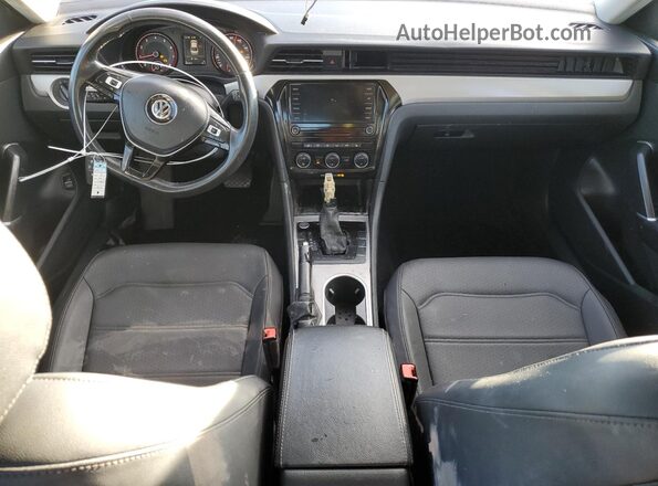 1VWSA7A35NC008458 2022 VOLKSWAGEN PASSAT Синий Вид щитка приборов