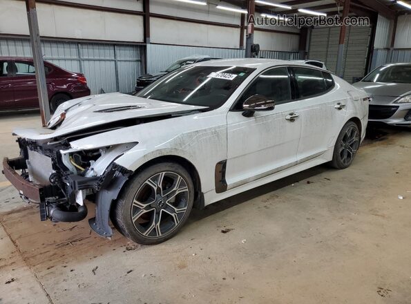 KNAE15LA8M6089983 2021 KIA STINGER Белый Задняя левая четверть