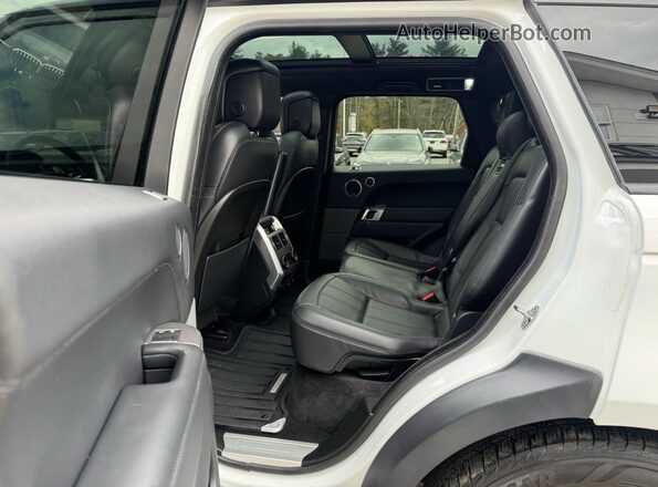 SALWR2RVXKA839444 2019 LAND ROVER RANGE ROVER Белый Вид салона спереди