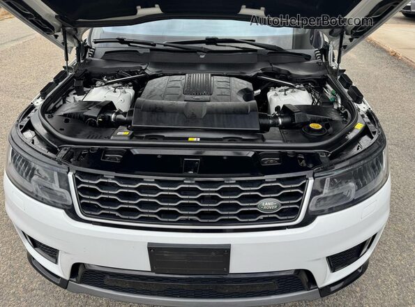 SALWR2RVXKA839444 2019 LAND ROVER RANGE ROVER Белый Вид задних сидений