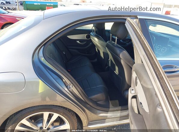 55SWF4JBXJU241405 2018 MERCEDES-BENZ C-CLASS Серый Вид наклейки с VIN-кодом