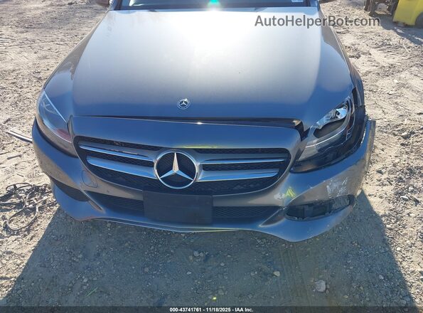 55SWF4JBXJU241405 2018 MERCEDES-BENZ C-CLASS Серый 