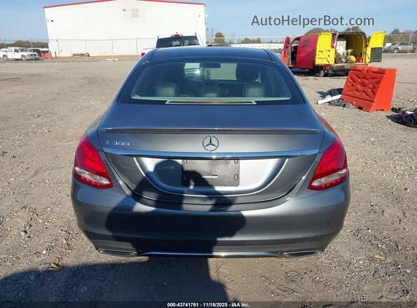 55SWF4JBXJU241405 2018 MERCEDES-BENZ C-CLASS Серый 