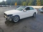 2016 Mercedes-benz C 300 4matic White vin: 55SWF4KB1GU101847