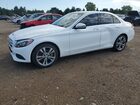 2016 Mercedes-benz C 300 4matic White vin: 55SWF4KB2GU155903