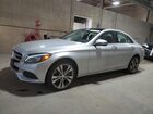 2016 Mercedes-benz C 300 4matic Серебряный vin: 55SWF4KB2GU176816